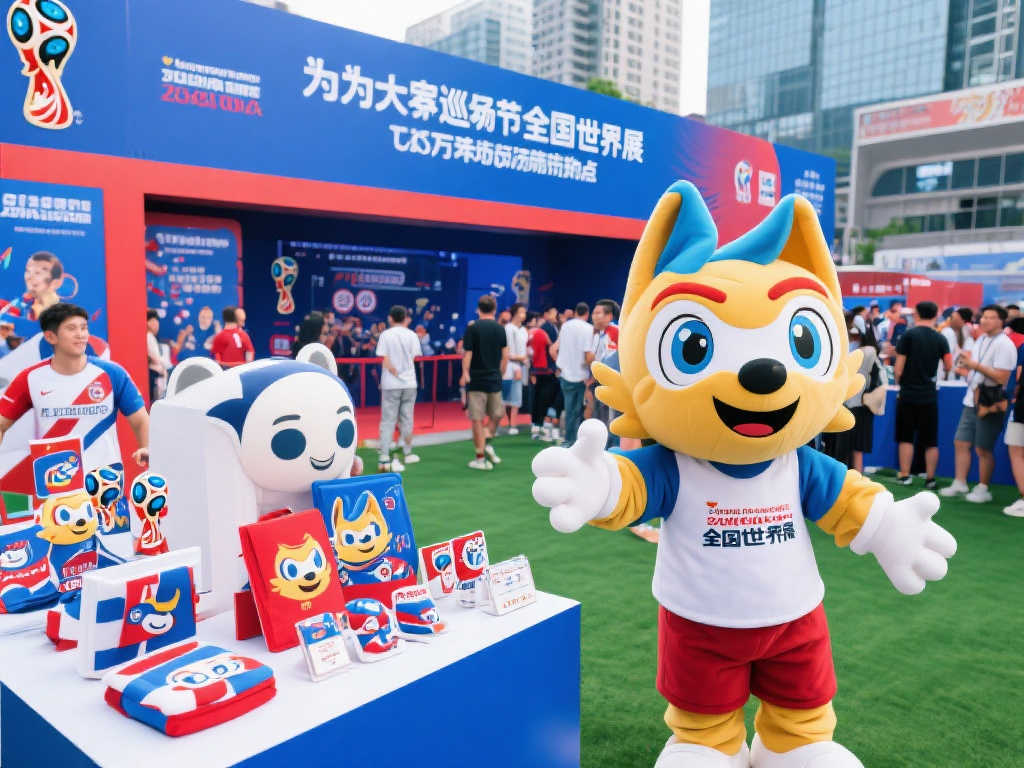 世界杯倒计时30天,官方吉祥物全国巡展启动 世界杯倒计时30天,官方吉祥物全国巡展启动